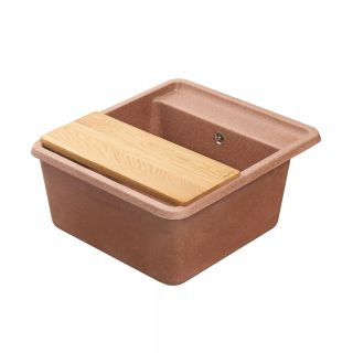 Мойка кухонная Акватон Беллис 57см терракотовый 1A724932BS270